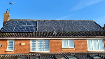 More Solar PV panels added to our roof and our existing system