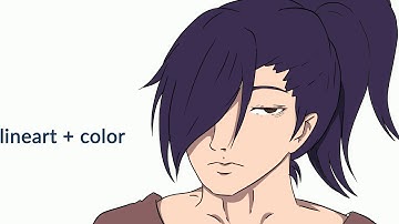 My Animation Process part 2 [CLIP STUDIO PAINT & AFTER EFFECTS]