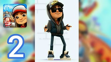 Subway Surfers - Gameplay Walkthrough Part 2 - Jake:Dark Outfit (IOS, Android)