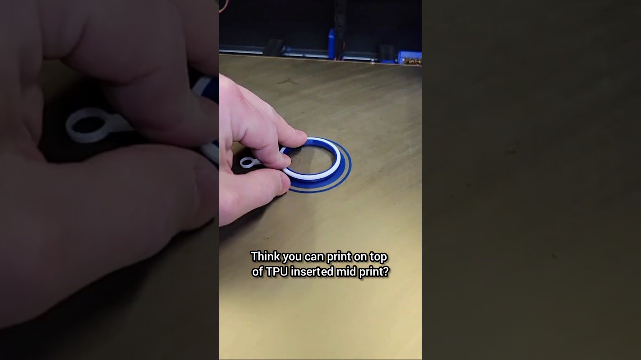 Tried printing directly on TPU. Didn't work. Settings problem or design problem? 