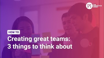 How to create a cohesive team