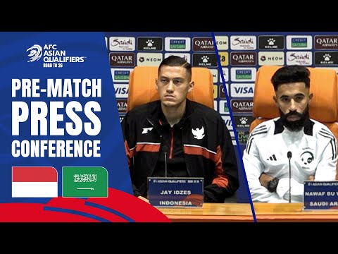 Indonesia vs Saudi Arabia – Pre-Match Press Conference | Playoffs – AFC Asian Qualifiers™ Road to 26