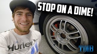 Acura Integra Project Ep. 11 - Wilwood Big Brake Kit Install!