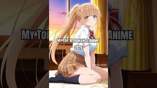 my top 10 romance anime 2026 part14 #shorts #youtubeshorts #anime #romantic