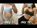 I did ALEXIS REN&#39;S ab and butt challenge for two weeks and THIS happened... (IM SHOOK)
