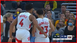 Freddy VanVleet DRAINS DEEP 3-Pointer | Raptors vs Pacers | Oct 30, 2021 | 2021-22 Season