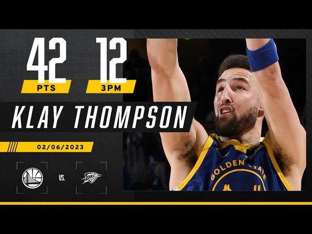 Klay Thompson Drops 39 in Warriors Win (VIDEO)