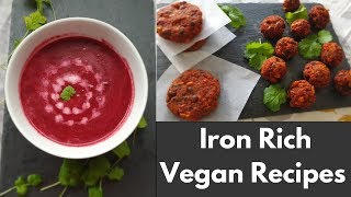 Iron Rich Vegan Recipes