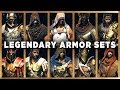 Assassin's Creed Odyssey - All LEGENDARY ARMOR Sets - Showcase