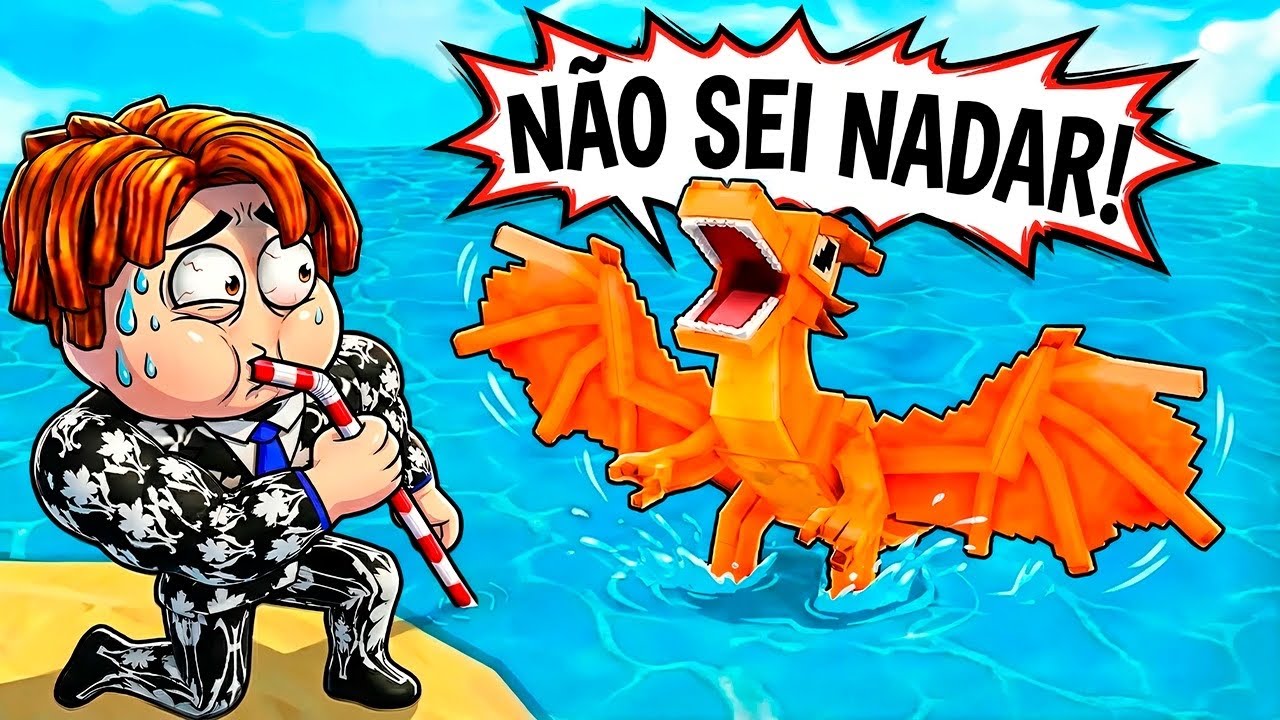 BEBER TODA ÁGUA DO OCEANO COM BRAINROT NO ROBLOX