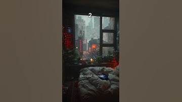 Choose your rainy bedroom 😴 (viewers request) #aurora #aesthetic #vibes #relaxing #asmr #relax