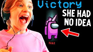 We Helped Naz Win As Impostor And She Never Knew...