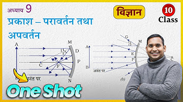 Class 10 Science Chapter 9 — प्रकाश का परावर्तन तथा अपवर्तन | One Shot | UP & Bihar Board