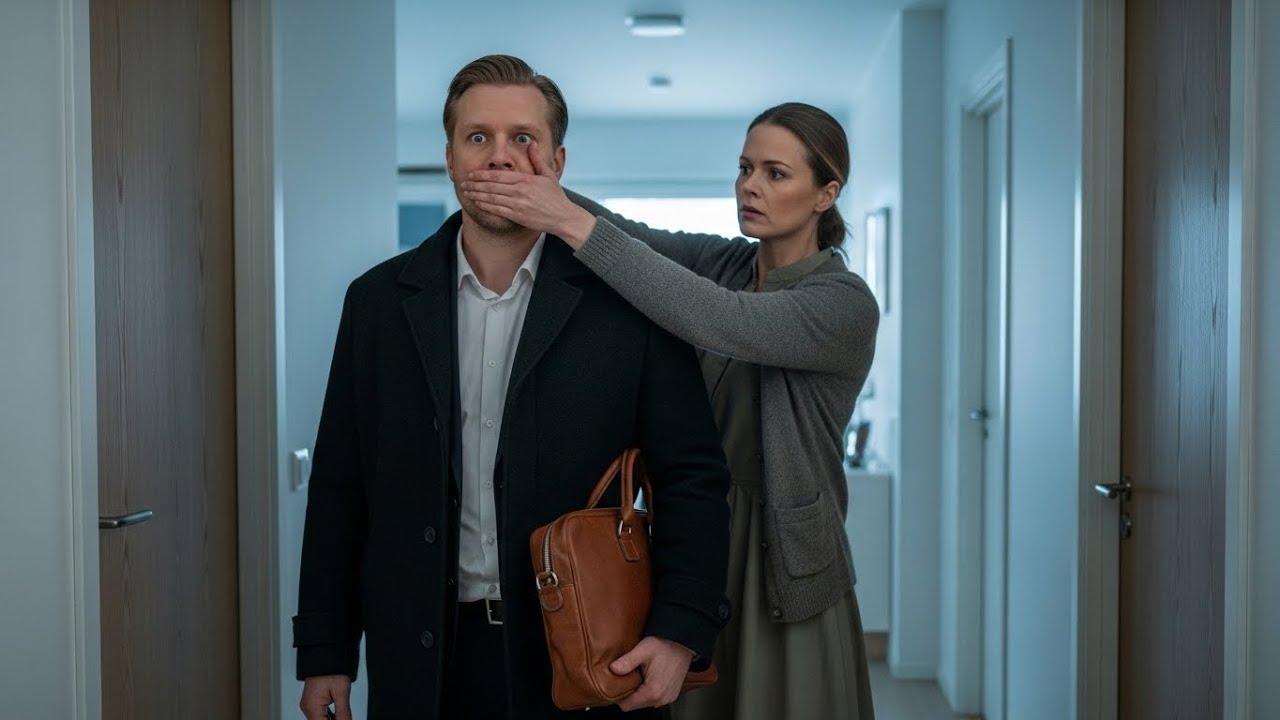 Miljardööri tuli kotiin etuajassa yllättääkseen vaimonsa — mutta kotiapulainen kuiskas...