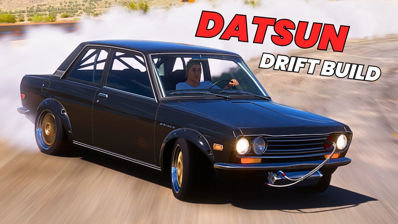 Forza Horizon 5 Drift Build - RB26 Swapped Datsun 510 Widebody!