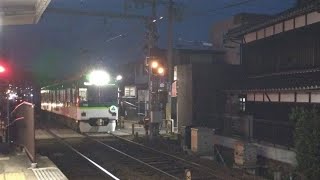 京阪 石山坂本線 600形 609-610編成 坂本比叡山口行き ホーム確認で8分遅延 700形 707-708編成 青春21文字 副標識 石山寺行き 京阪膳所 滋賀里  20240318