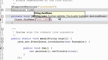 Netbeans Access Base de Datos Java Video 4 Parte 1/2