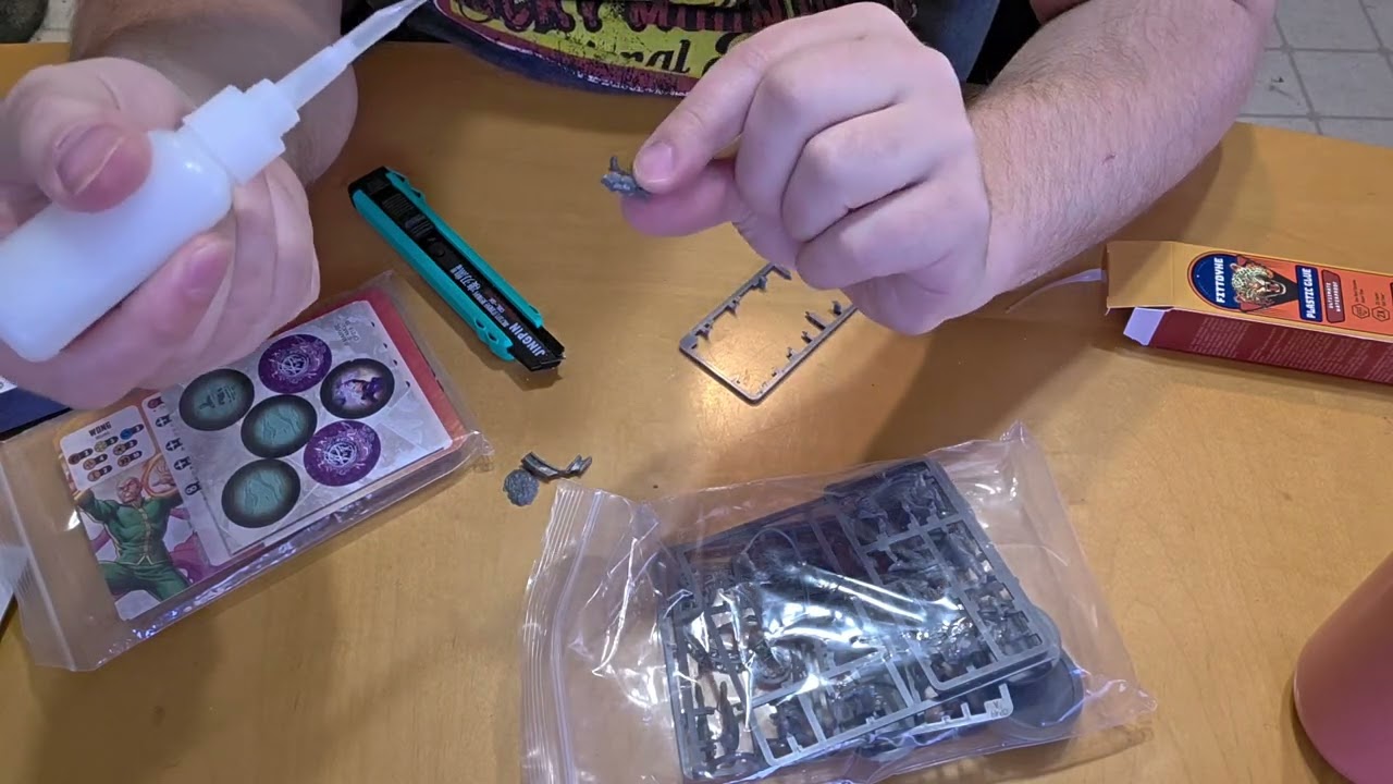 Crisis Protocol Defenders assembly part 1. Part 2 live on friday 