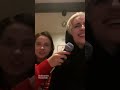 Cailee Spaeny and Zoe Lister Jones singing