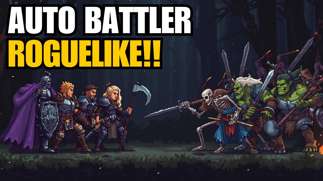 Esse AutoBattler Roguelike Começa Simples e FICA INSANO!! | Legionbound