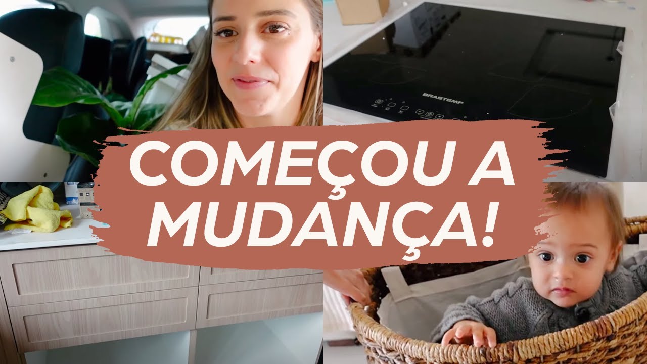 COMEÇOU A MUDANÇA! JÁ ESTOU LEVANDO COISAS PARA A CASA NOVA! #dailyvlog