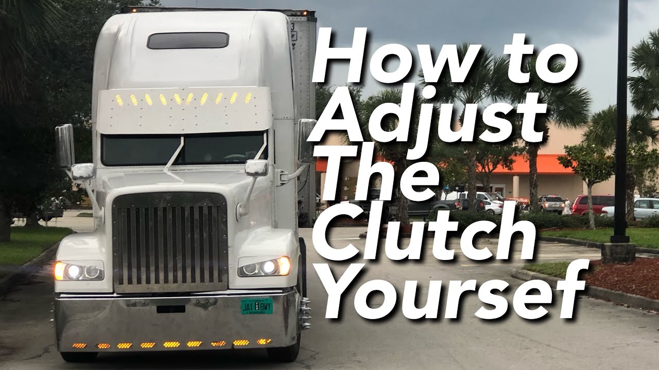 Easy way to adjust the clutch yourself with no help YouTube