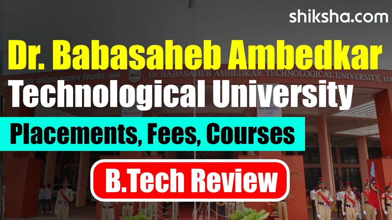 Dr. Babasaheb Ambedkar Technological University BTech Review - YouTube