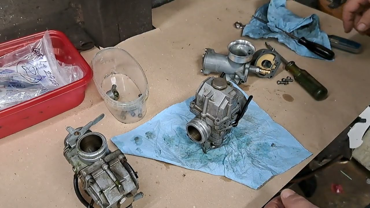 Cleaning Amal Mk2 carburetors   Made with Clipchamp