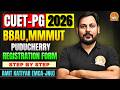 CUET PG 2026 | BBAU, MMMUT, PUDUCHERRYRegistration Form Out Now | Step by Step Guide #cuetpg #mca