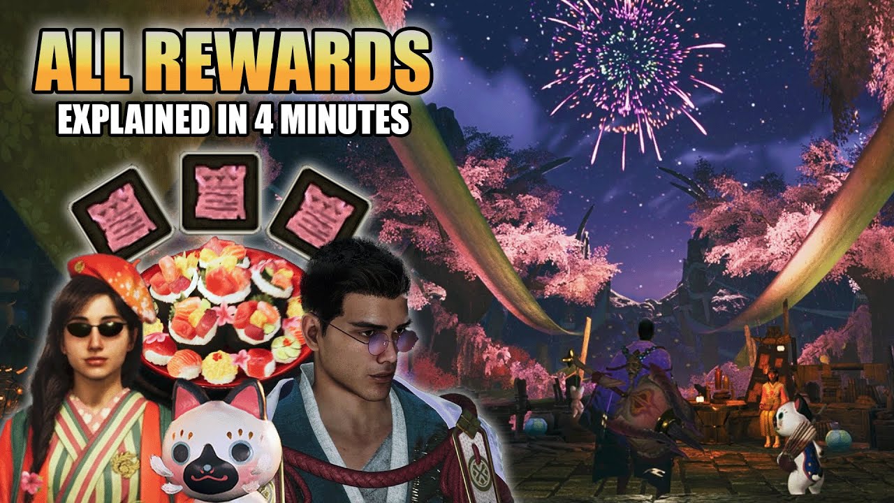 Get ALL BLOSSOMDANCE REWARDS (in 4 minutes) | FESTIVAL OF ACCORD: BLOSSOMDANCE | MH WILDS