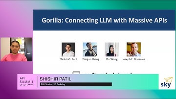 Gorilla: LLMs for APIs  | API Summit 2023