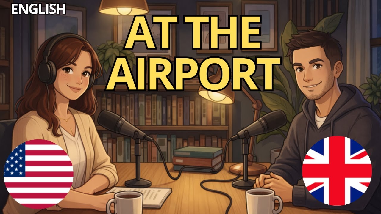 Speaking English at the Airport Made Easy | Real-Life Airport English for Travelers