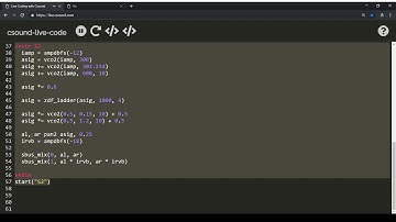 Csound Live Code: Practice Session 2019-03-15