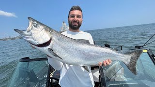 How to Jig and Cast for  Salmon Now- Live Bait- Plastics- Spoons