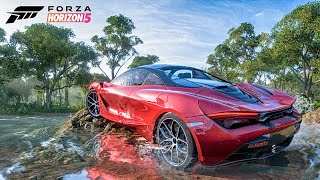 картинка: ПРОТИВ КАМНЕЙ НЕ ПОПРЕШЬ! ВЫШИБАЛА В FORZA HORIZON 5