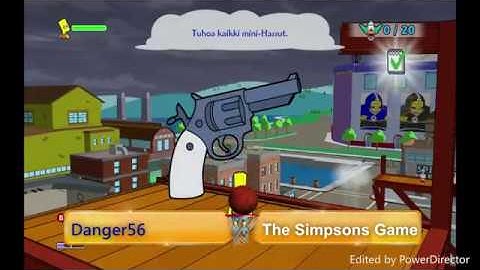 The Simpsons Game - Shadow of the Colossal Donut Time Challenge #8