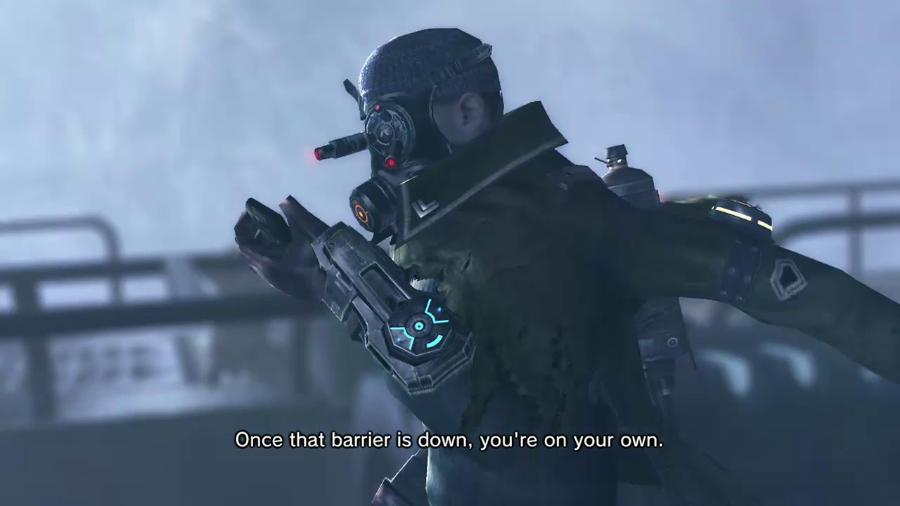 Lost Planet 2 train scene