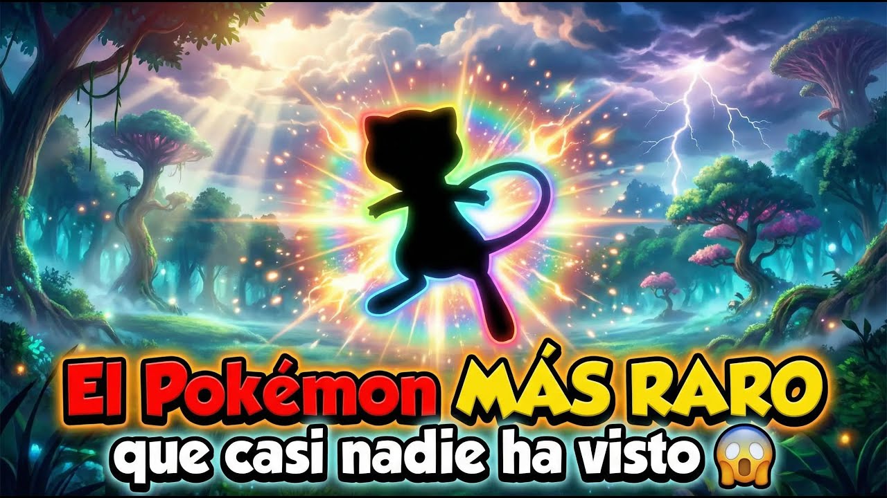 “El Pokémon MÁS RARO que casi nadie ha visto 😱”