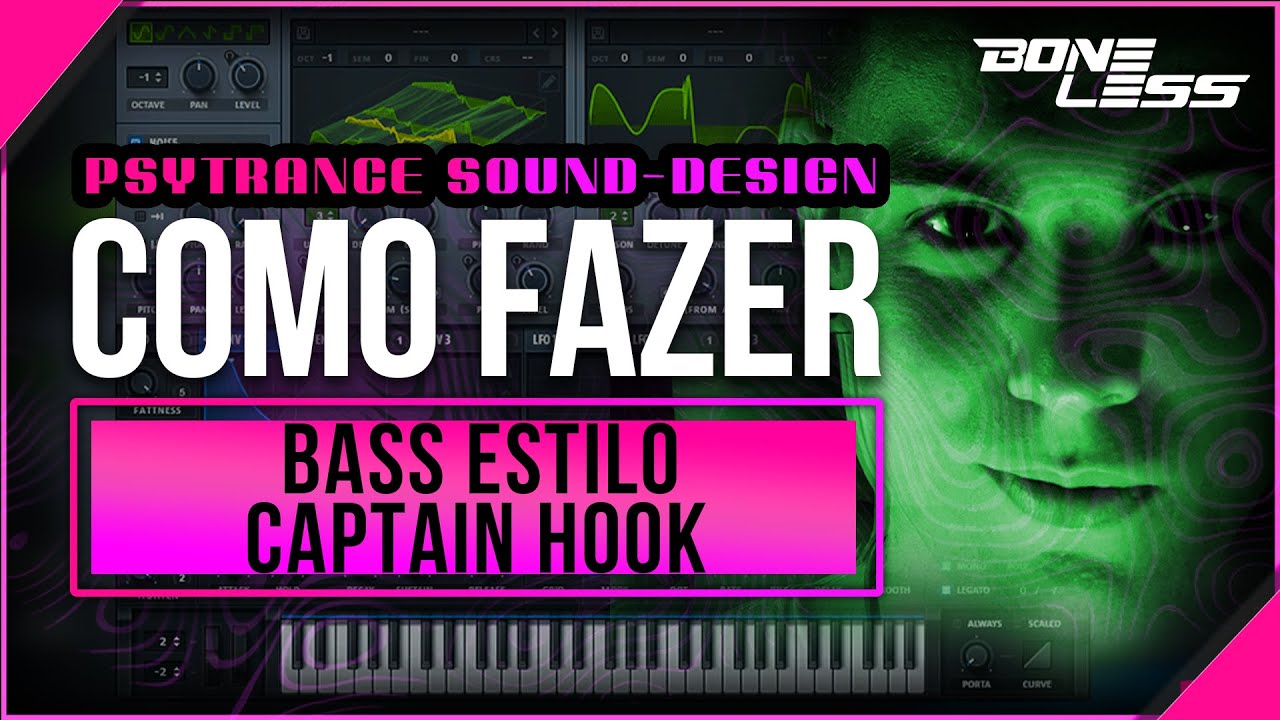 Psytrance Sound-Design: Como Criar um SQUARE BASS ESPAÇADO [ESTILO CAPTAIN HOOK]