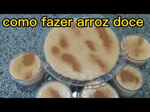 Como fazer um delicioso arroz doce😋😋😋