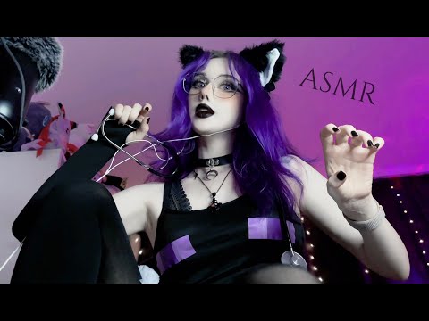 ⋅ ♰ inappropriate catgirl doctor checks you ASMR ♰ ⋅