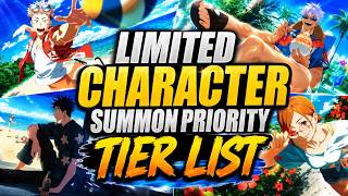 Limited Character Summon Priority Tier List - Jujutsu Kaisen Phantom Parade Limited Character Summon Priority Tier List - Jujutsu Kaisen Phantom Parade