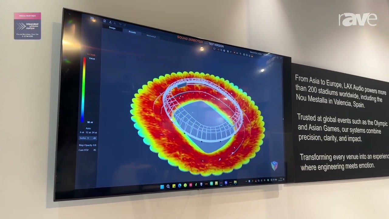 ISE 2026: LAX Showcases Sound Director Software