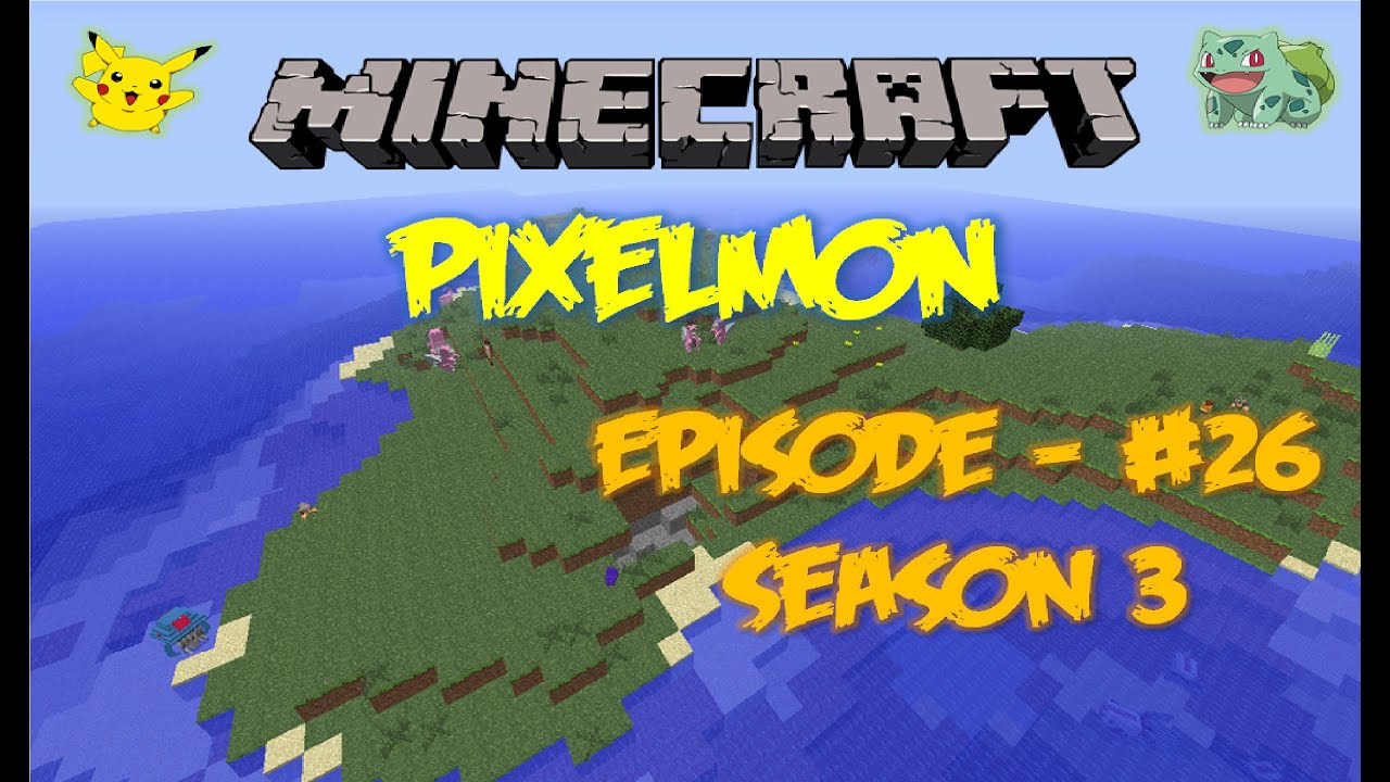 Minecraft: Pixelmon - Эпизод 26 - Ещё один фоссил (Pokemon Mod)