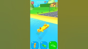 Shape shifting 🚴🚦🏃🚕All levels Gameplay walkthrough Android, iOS Max E2EPV | funny | #shorts