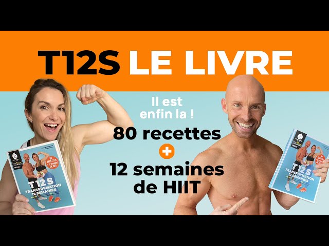 T12S, transformation 12 semaines, le livre de Jessica Mellet et