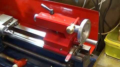 Chinese Mini Lathe Tailstock Upgrade Part 2. Double Lock Lever