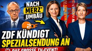 TV bombshell at ZDF! Programming overhauled following Merz decision