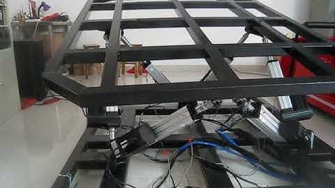 6DOF Stewart Motion Platform with Thanos AMC AASD Controller-Shenzhen UNI Technology Co.,Ltd