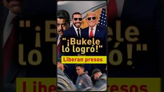 Bukele entrega al Tren de Aragua… y logra liberar presos políticos y rehenes de Maduro